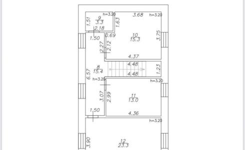 Продается дом 218м2 на земле 12 соток в д. , номер 116340 - 4